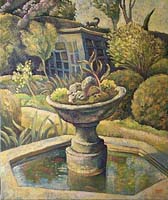 JARDIN PROVENCAL N°2 - Claude-Max Lochu - Artiste Peintre - Paris Painter