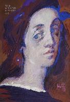 SECONDO UN AUTORITRATO DI RAFFAELLO - Claude-Max Lochu - Artiste Peintre - Paris Painter