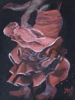 FLAMENCA 1 - Claude-Max Lochu - Artiste Peintre - Paris Painter