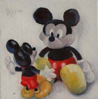 MICKEYS STORY 1 - Claude-Max Lochu - Artiste Peintre - Paris Painter