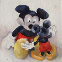 MICKEYS STORY 2 - Claude-Max Lochu - Artiste Peintre - Paris Painter