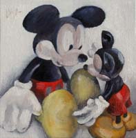 MICKEYS STORY 3 - Claude-Max Lochu - Artiste Peintre - Paris Painter