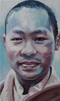 GYALWA KARMAPA - Claude-Max Lochu - Artiste Peintre - Paris Painter