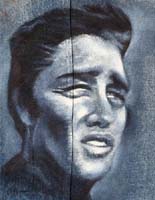 BLUE ELVIS - Claude-Max Lochu - Artiste Peintre - Paris Painter