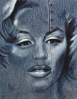 BLUE MARILYN - Claude-Max Lochu - Artiste Peintre - Paris Painter