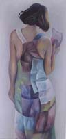 LA ROBE EN PAPIER N°2 - Claude-Max Lochu - Artiste Peintre - Paris Painter