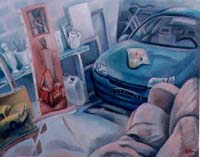 LE GARAGE ATELIER - Claude-Max Lochu - Artiste Peintre - Paris Painter