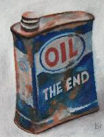 OIL THE END - 27x35