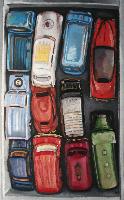 11 CARS IN A BOX - Claude-Max Lochu - Artiste Peintre - Paris Painter