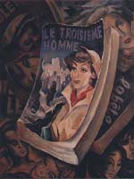 LE TROISIEME HOMME - Claude-Max Lochu - Artiste Peintre - Paris Painter