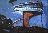 TRIBUTE FOR ZAHAD HADID - Claude-Max Lochu - Artiste Peintre - Paris Painter
