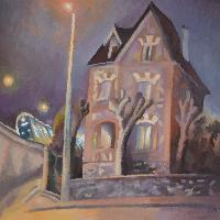 TRIBUTE TO HOPPER - Claude-Max Lochu - Artiste Peintre - Paris Painter