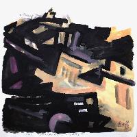 NOCTURNE RUE PORTAGNEL - 30x30