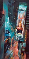 ABOVE TIME SQUARE - Claude-Max Lochu - Artiste Peintre - Paris Painter