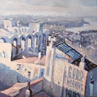 GOOD MORNING ARLES - Claude-Max Lochu - Artiste Peintre - Paris Painter