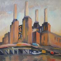 BATTERSEA POWER STATION - Claude-Max Lochu - Artiste Peintre - Paris Painter