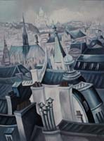 LES TOITS DE PARIS - Claude-Max Lochu - Artiste Peintre - Paris Painter