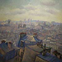 AVEC VUE SUR LA MER - Claude-Max Lochu - Artiste Peintre - Paris Painter