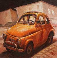 CINQUECENTO LA NOTTE - Claude-Max Lochu - Artiste Peintre - Paris Painter