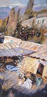 SURVOL A FLASSANS - Claude-Max Lochu - Artiste Peintre - Paris Painter