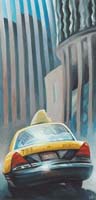 TAXI IN SF - Claude-Max Lochu - Artiste Peintre - Paris Painter